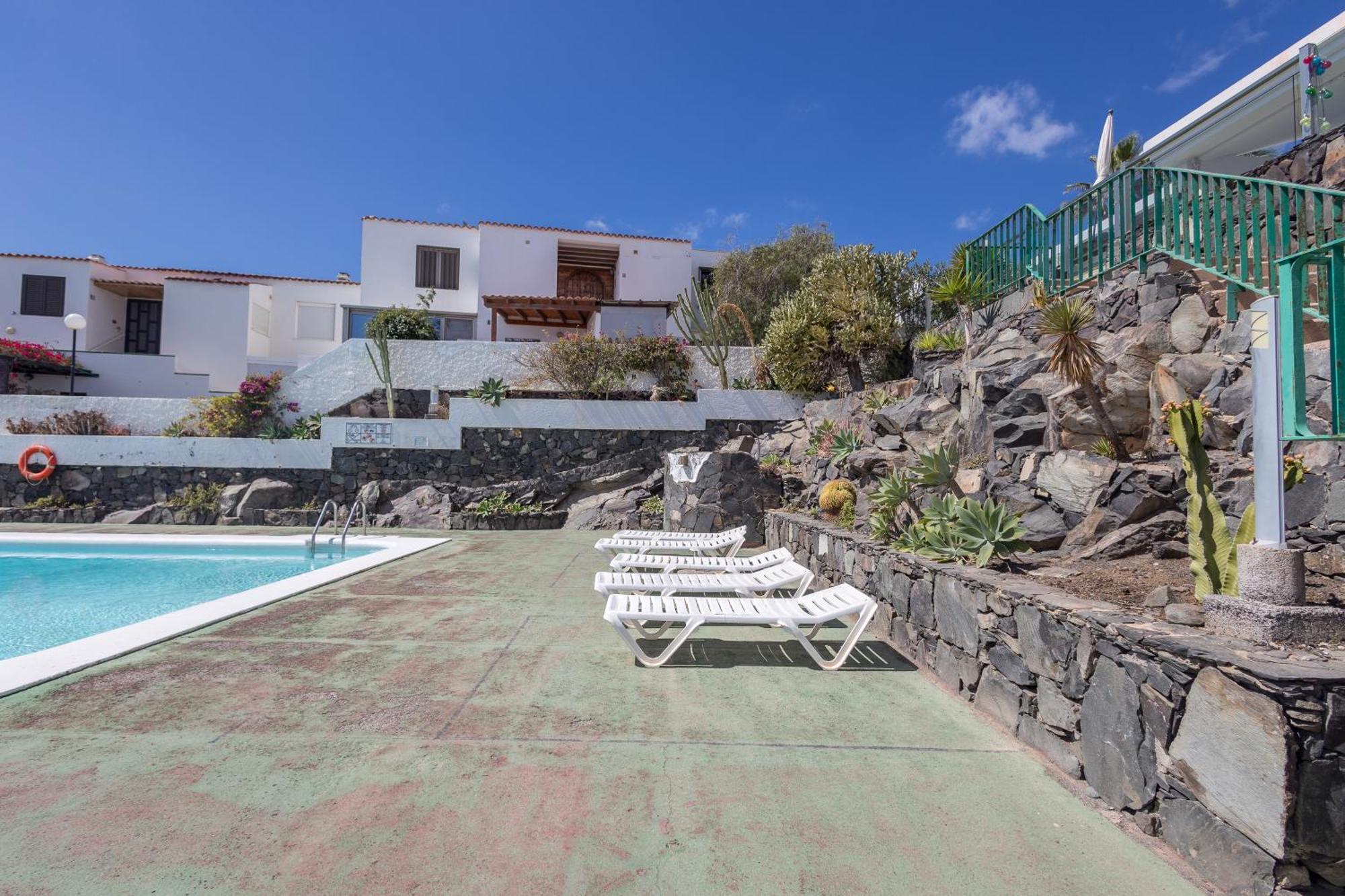 Playa Del Aguila Bungalow Con Terraza Solarium Maspalomas  Exterior foto