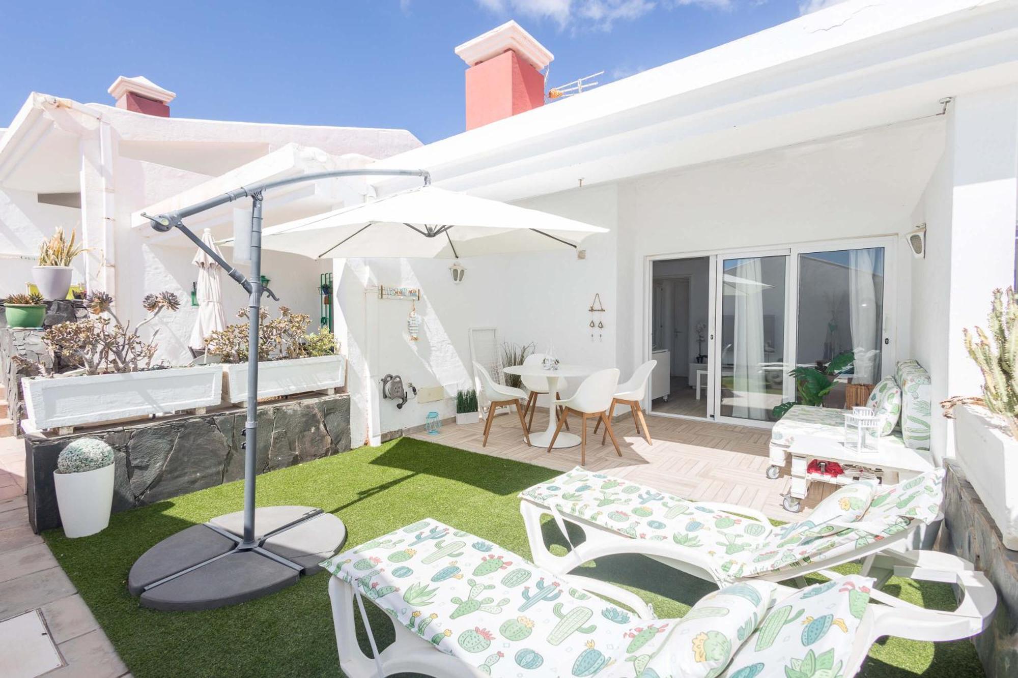 Playa Del Aguila Bungalow Con Terraza Solarium Maspalomas  Exterior foto
