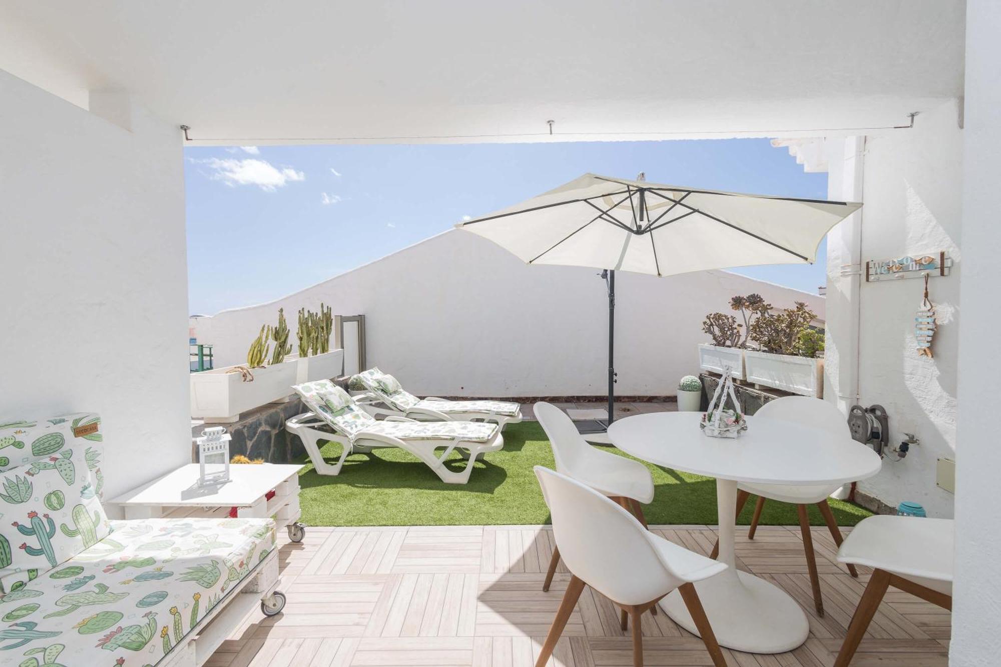 Playa Del Aguila Bungalow Con Terraza Solarium Maspalomas  Exterior foto